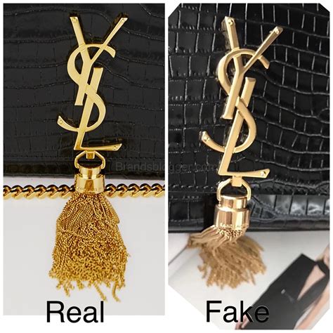 borsa falsa ysl|ysl real vs false.